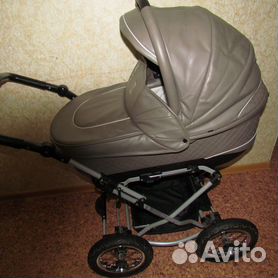 Коляска Bebetto Bresso Premium Class Stella 2020 (Экокожа+Ткань) 2 в 1