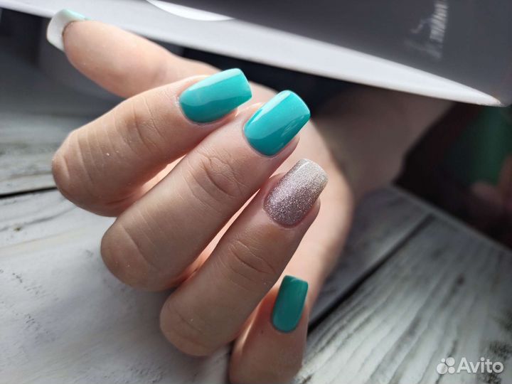 Маникюр, покрытие гель лаком, наращивание ногтей