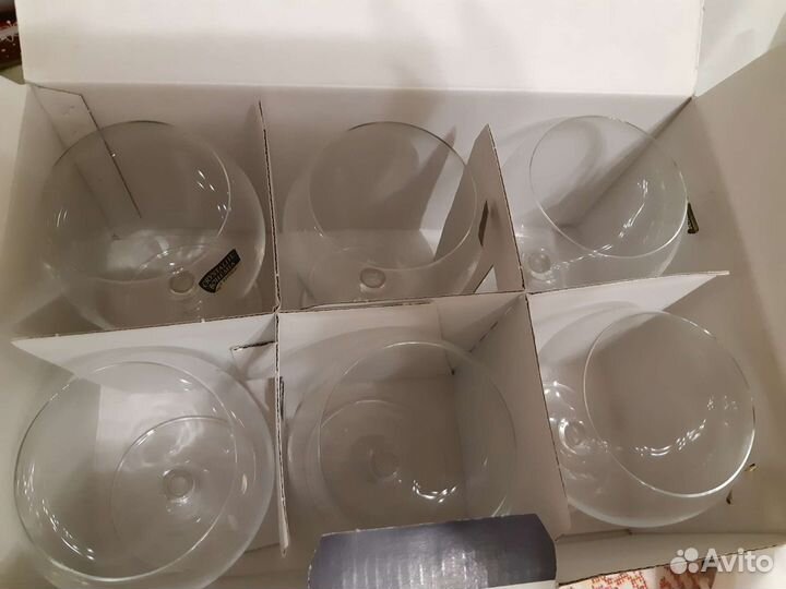 Бокалы для коньяка богемия