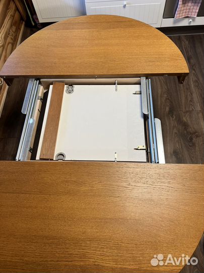 Стол раздвижной Бьюрста Икеа