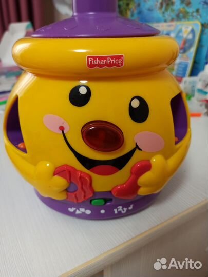 Развивающий музыкальный горшочек ficher price