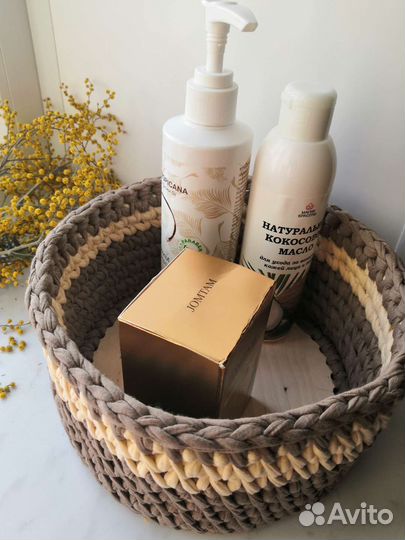 Корзины из трикотажной пряжи