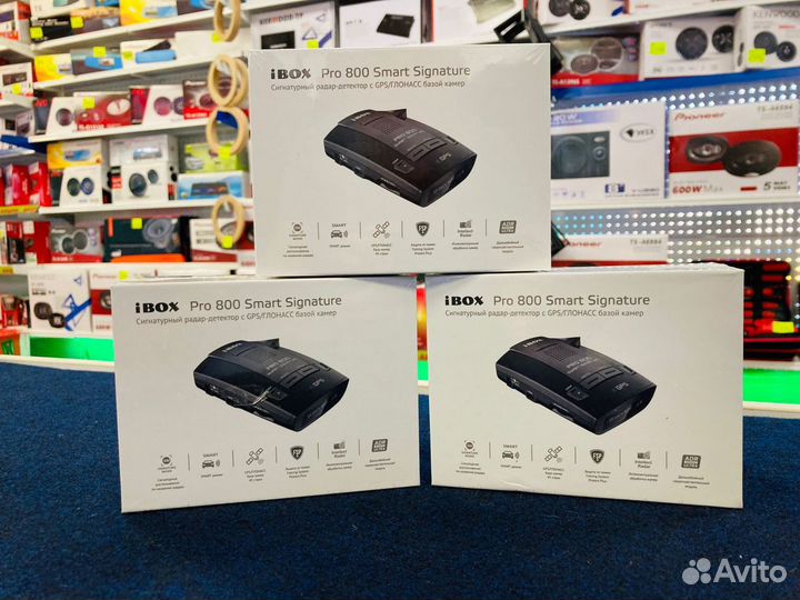 Радар детектор iBOX Pro 800 Smart Signature