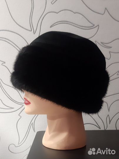 Шапка норковая женская новая