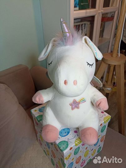 Мягкая игрушка единорог