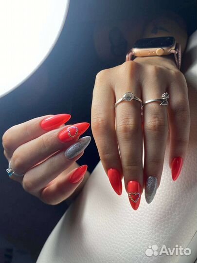 Маникюр комбинированный, аппаратный. Педикюр