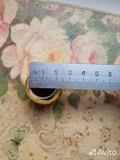 Кугель золотой 2см, для занавесок, гардин