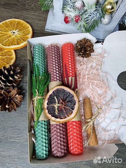 Подарочные наборы свечей