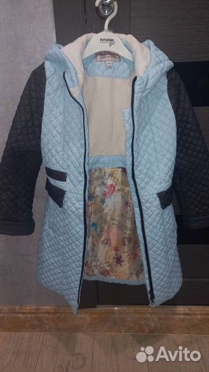 Пальто для девочки 146