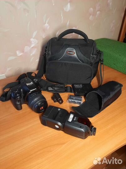 Фотоаппарат Sony A57 + 3 Объектива + Аксессуары
