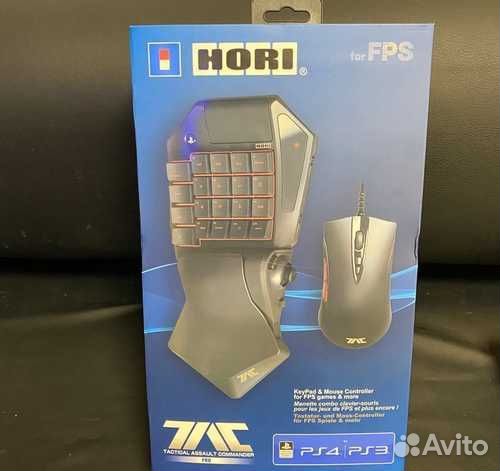 Игровая клавиатура hori tac pro для ps4
