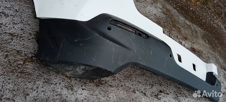 Левая часть бампера заднего Kia Soul 3