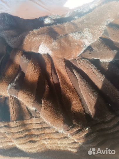 Шуба норковая оверсайз