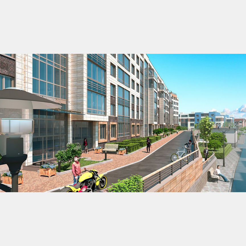2-к. квартира, 60,7 м², 1/7 эт.