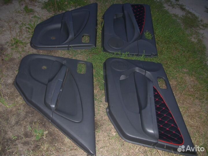 Ниссан альмера обшивки дверей комплект