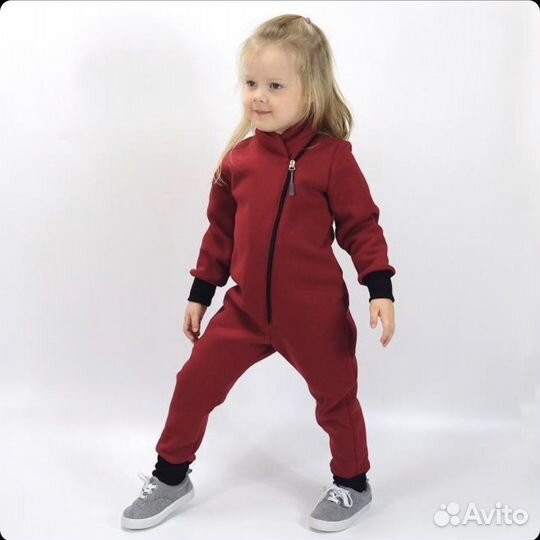 Флисовый комбинезон