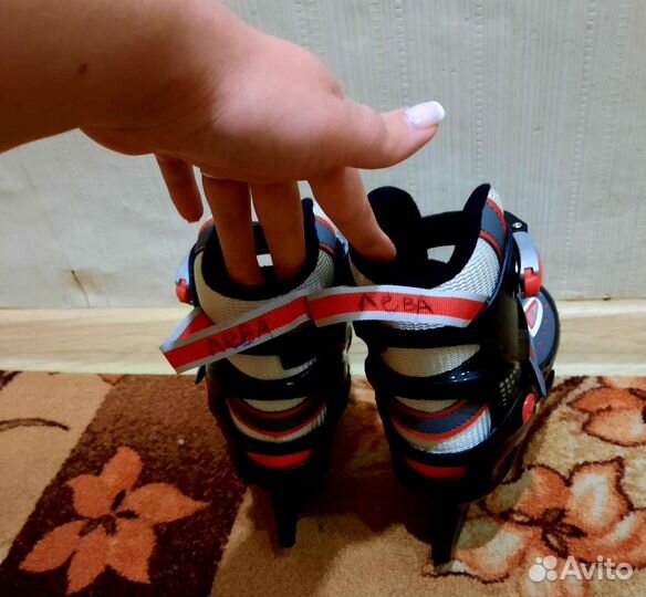 Коньки детские раздвижные action