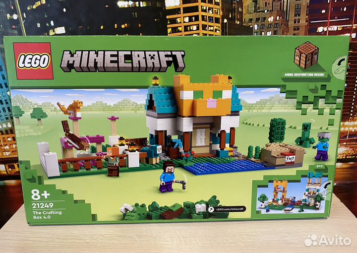 Конструктор Lego Minecraft The Crafting Box 21249