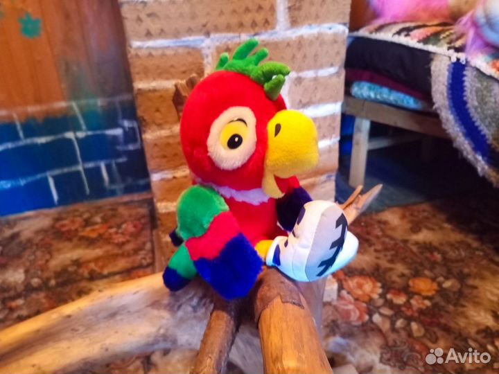 Мягкая игрушка Попугай Кеша