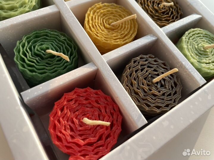 Набор свечи из вощины