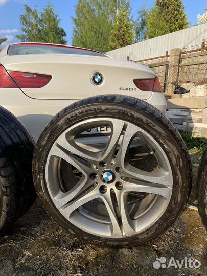 Диски BMW r19 разноширокие 367 (оригинал) + резина