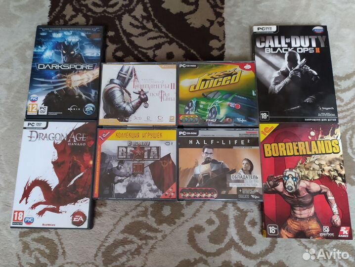 Диски с играми для PC (Лицензия)