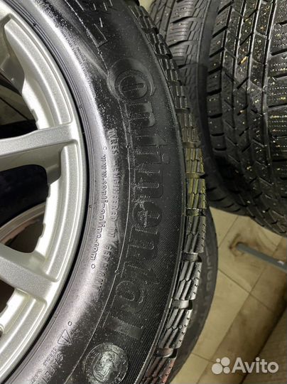 Комплект оригинальных дисков с зимней резиной