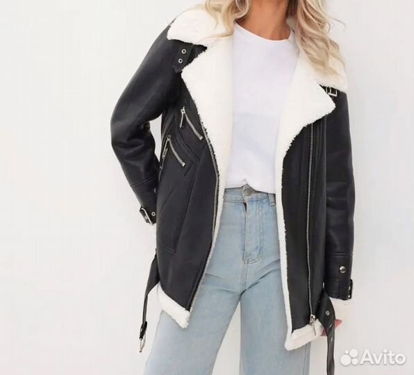 Дубленка Авиатор женская 44 46
