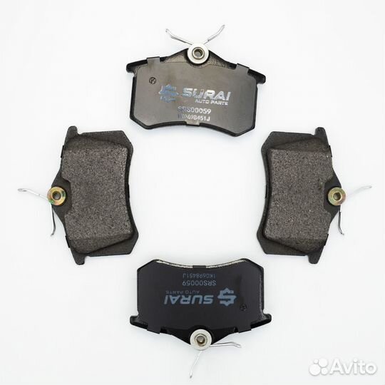 Колодки тормозные Volkswagen Polo Sedan