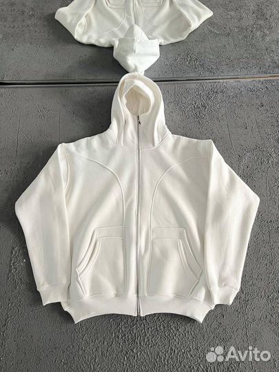 Худи без бренда с балаклавой и капюшоном