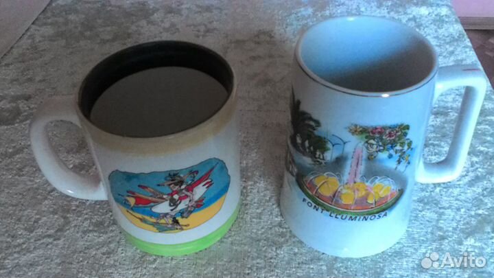 Керамические кружки, Сервиз