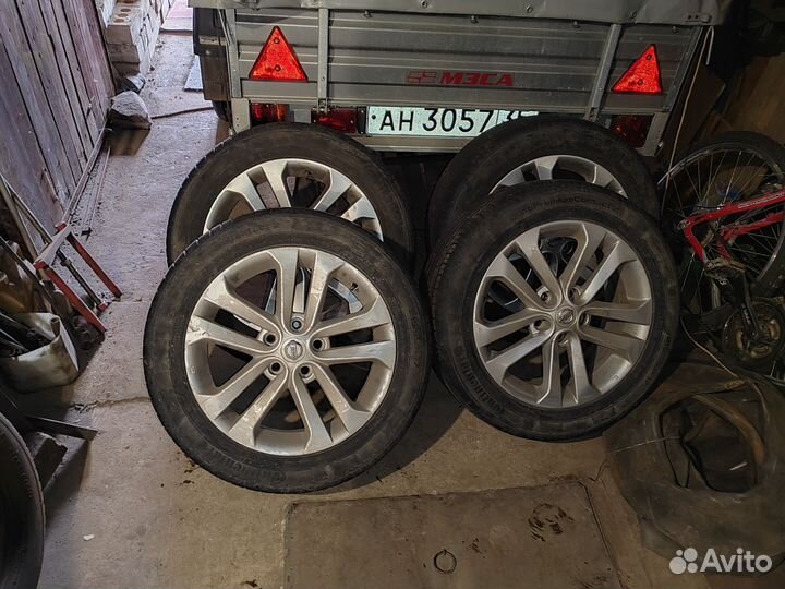 Колеса на nissan juke