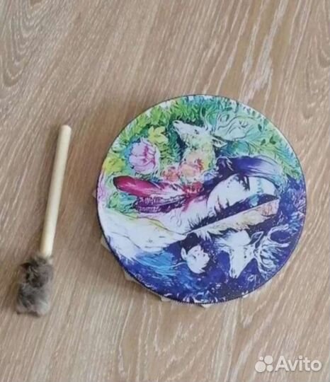 Бубен шаманский новый