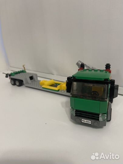 Lego City 4203 Эксковатор и транспортер