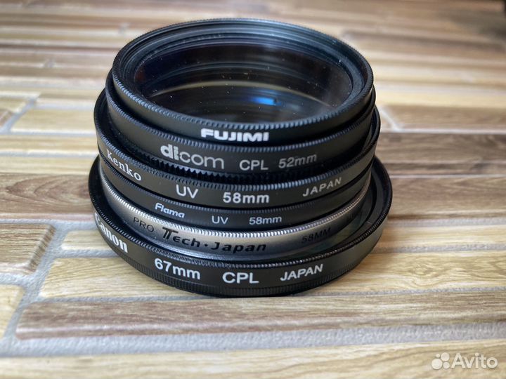 Светофильтры для Canon
