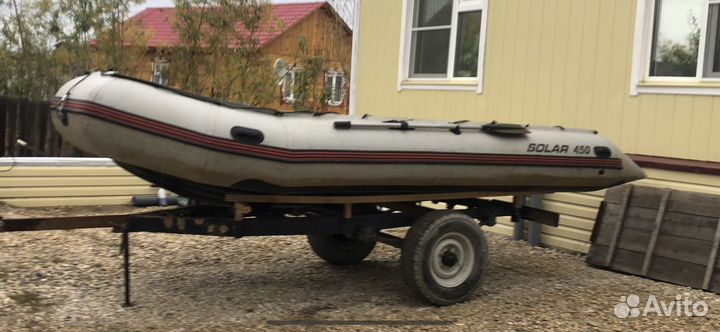 Лодка резиновая