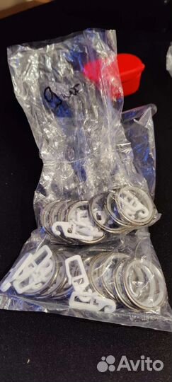 Кольца для штор металлические