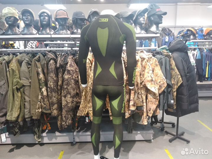 Термобелье кофта freenord energytech EVO, лайм