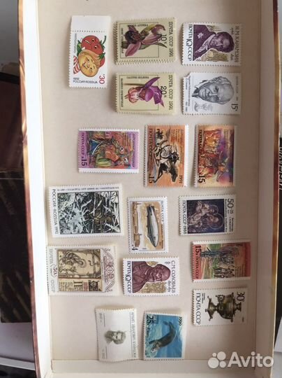 Марки чистые