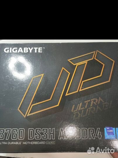 Материнская плата Gigabyte b760 DS3H-AX Wi-FI