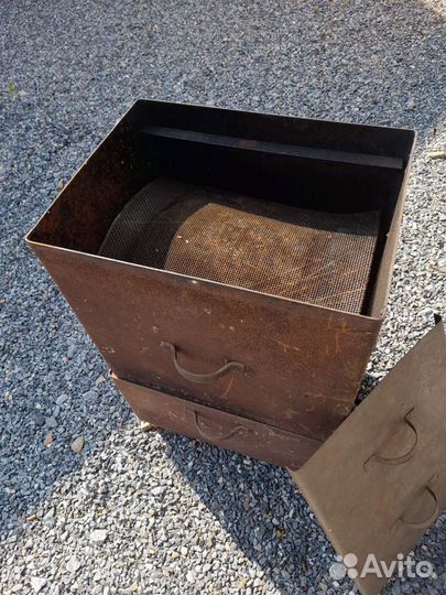 Коптильня горячего копчения бу