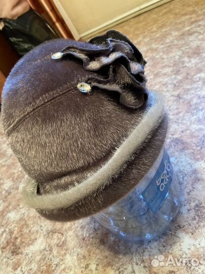 Шляпка женская зимняя, костюм