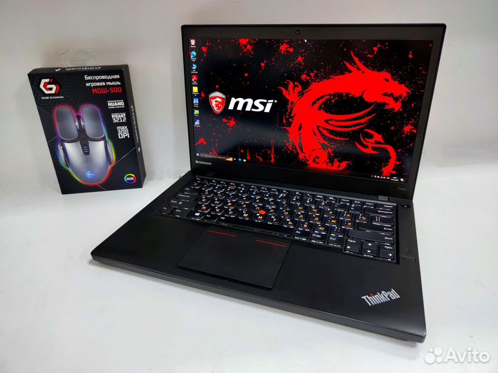Мощный,быстрый Thinkpad с ips fullHD,i5,ssd m2