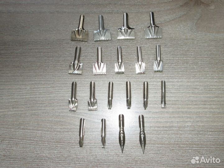 Перья для ручки, плакатные перья из СССР