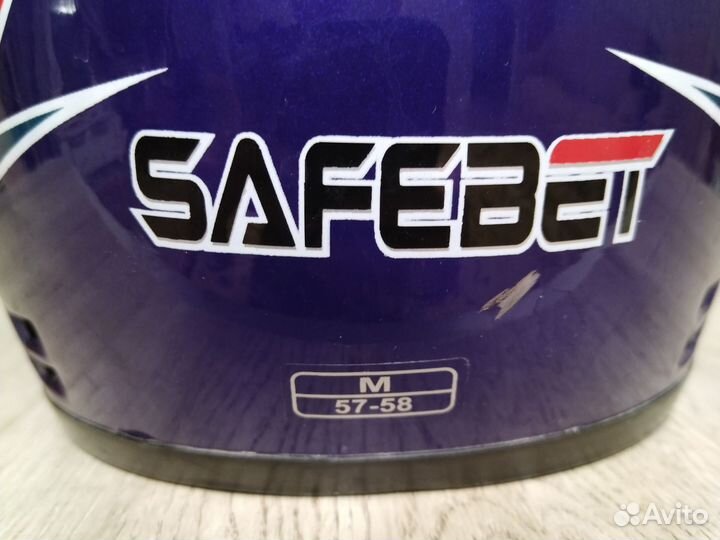 Детский мотошлем