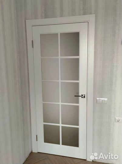 Стеклянные двери