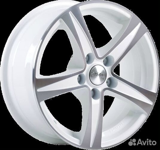 R15 5x112 6,5J ET43 D57,1 Скад Sakura алмаз-белый