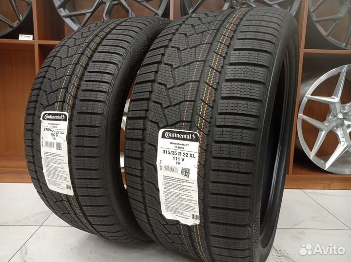 Continental ContiWinterContact TS 860S 275/40 R22 и 315/35 R22 107V