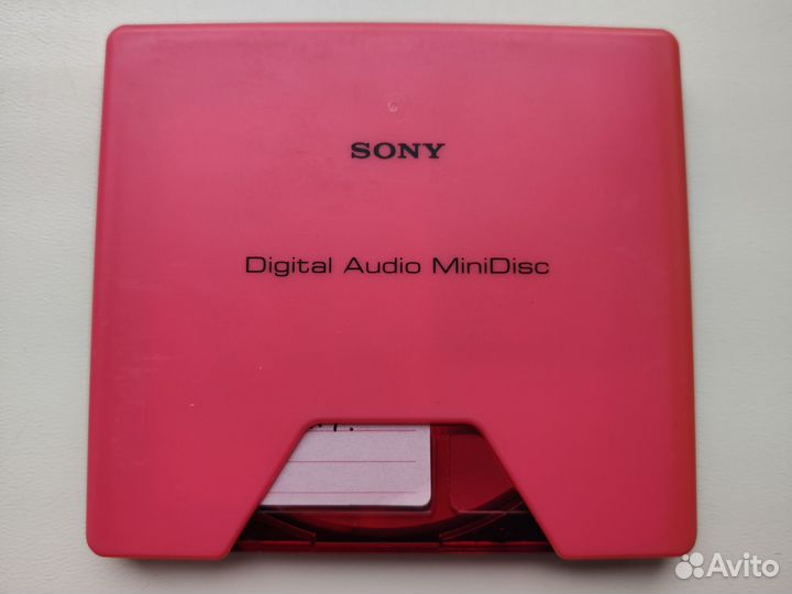 Sony MD color collection Red