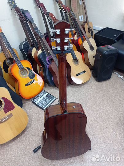 Акустическая гитара Fender cd 60 NAT-DS-V2